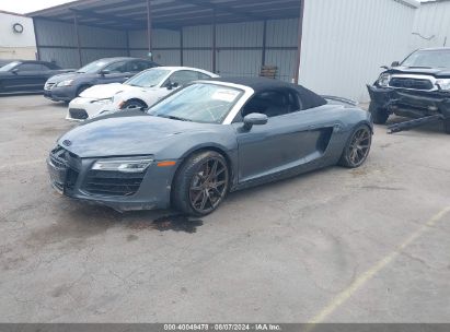 2014 AUDI R8 4.2 Gray  Gasoline WUASUAFG6EN000945 photo #3