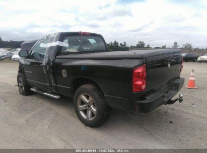 2007 DODGE RAM 1500 SLT/TRX4 OFF ROAD/SPORT Black  Gasoline 1D7HU16277J591329 photo #4