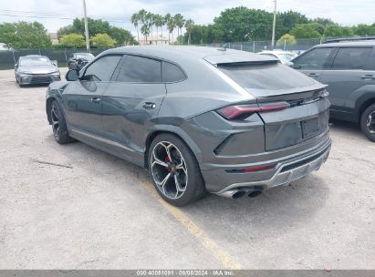 2019 LAMBORGHINI URUS Gray  Gasoline ZPBUA1ZL5KLA03908 photo #4