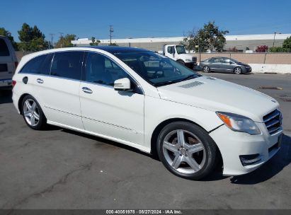 2011 MERCEDES-BENZ R 350 4MATIC White  Gasoline 4JGCB6FE3BA119263 photo #1