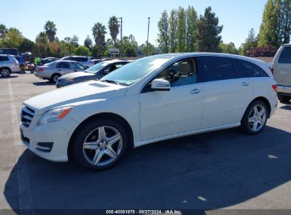 2011 MERCEDES-BENZ R 350 4MATIC White  Gasoline 4JGCB6FE3BA119263 photo #3