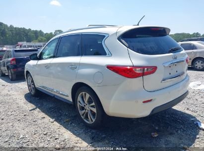 2013 INFINITI JX35 White  Gasoline 5N1AL0MM9DC353524 photo #4