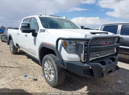 2020 GMC SIERRA 3500HD 4WD  LONG BED DENALI White  Diesel 1GT49WEY9LF145421 photo #1