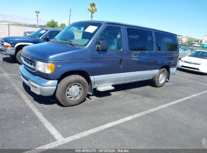 1998 FORD CLUB WAGON XL/XLT Blue  Gasoline 1FMRE11L0WHA42715 photo #3