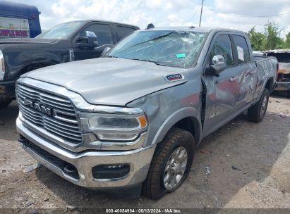 2022 RAM 2500 LARAMIE Gray  Diesel 3C6UR5FL3NG325984 photo #3