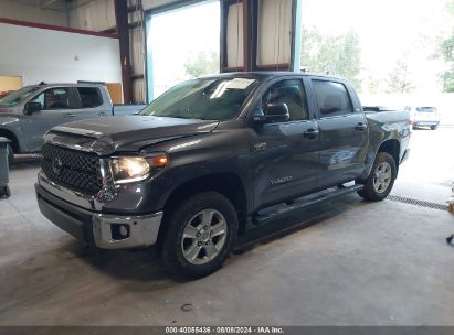 2021 TOYOTA TUNDRA CREWMAX SR5/CREWMAX TRD PRO Gray  Gasoline 5TFDY5F13MX982482 photo #3