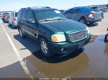 2002 GMC ENVOY Green  Gasoline 1GKDT13S322518045 photo #1