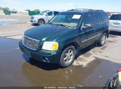 2002 GMC ENVOY Green  Gasoline 1GKDT13S322518045 photo #3