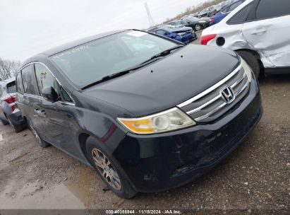 2011 HONDA ODYSSEY EX Black  Gasoline 5FNRL5H42BB062541 photo #1