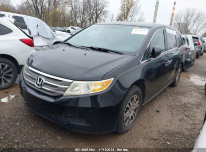 2011 HONDA ODYSSEY EX Black  Gasoline 5FNRL5H42BB062541 photo #3