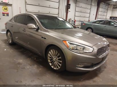 2015 KIA K900 LUXURY Gray  Gasoline KNALW4D45F6025205 photo #1