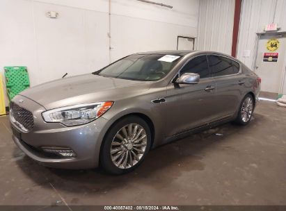 2015 KIA K900 LUXURY Gray  Gasoline KNALW4D45F6025205 photo #3