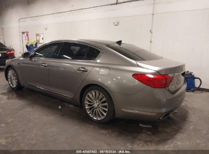 2015 KIA K900 LUXURY Gray  Gasoline KNALW4D45F6025205 photo #4