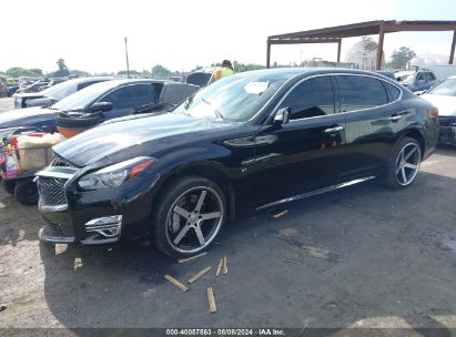 2015 INFINITI Q70L 3.7 Black  Gasoline JN1BY1PP6FM602173 photo #3