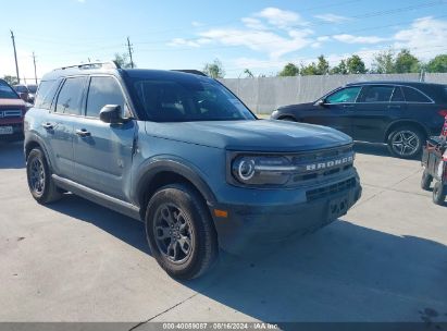 2023 FORD BRONCO SPORT BIG BEND Light Blue  Gasoline 3FMCR9B61PRE02351 photo #1