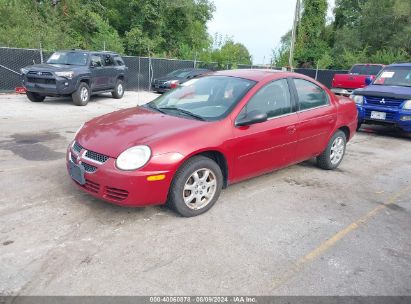 2005 DODGE NEON SXT Red  Gasoline 1B3ES56C65D156754 photo #3