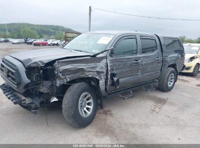 2021 TOYOTA TACOMA SR V6 Gray  Gasoline 3TMCZ5AN1MM379071 photo #3