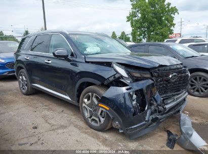 2023 HYUNDAI PALISADE SEL Black  Gasoline KM8R4DGE1PU638308 photo #1