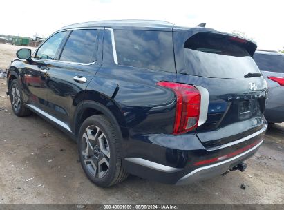 2023 HYUNDAI PALISADE SEL Black  Gasoline KM8R4DGE1PU638308 photo #4