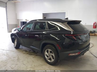 2022 HYUNDAI TUCSON SEL Black  Gasoline 5NMJBCAE4NH144376 photo #4