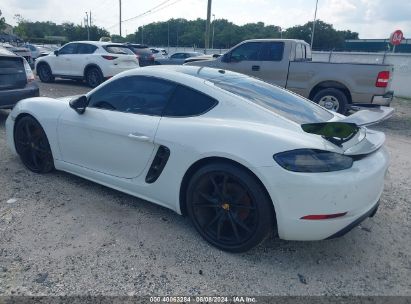 2019 PORSCHE 718 CAYMAN White  Gasoline WP0AA2A84KS261446 photo #4