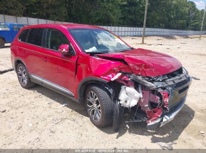 2017 MITSUBISHI OUTLANDER SE/SEL Red  Gasoline JA4AD3A35HZ023150 photo #1