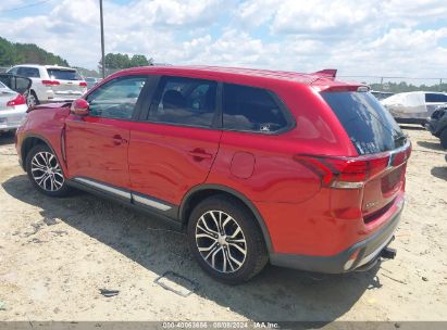 2017 MITSUBISHI OUTLANDER SE/SEL Red  Gasoline JA4AD3A35HZ023150 photo #4