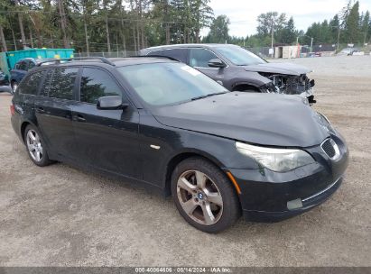 2008 BMW 535XI Black  Gasoline WBAPT73528CX00762 photo #1