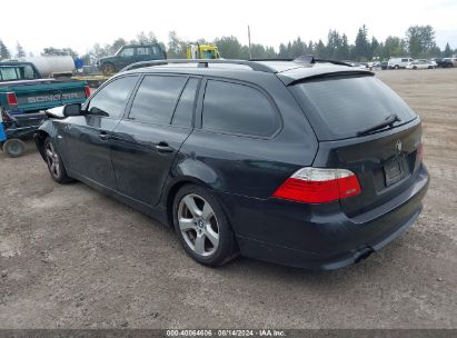 2008 BMW 535XI Black  Gasoline WBAPT73528CX00762 photo #4