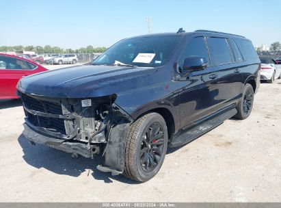 2023 CADILLAC ESCALADE ESV 4WD SPORT PLATINUM Black  Gasoline 1GYS4RKL5PR123298 photo #3