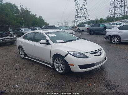 2013 MAZDA MAZDA6 I TOURING PLUS White  Gasoline 1YVHZ8EH8D5M04995 photo #1