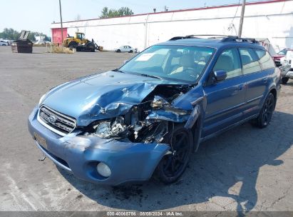 2006 SUBARU OUTBACK 2.5I LIMITED Blue  Gasoline 4S4BP62CX67327287 photo #3