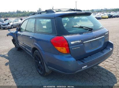 2006 SUBARU OUTBACK 2.5I LIMITED Blue  Gasoline 4S4BP62CX67327287 photo #4