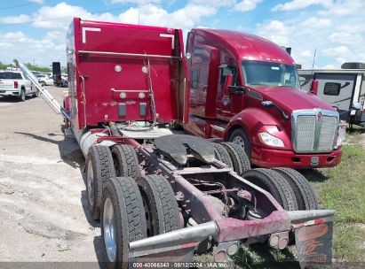 2018 PETERBILT 567 Maroon  Diesel 1XPCD49X2JD457619 photo #4