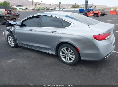 2016 CHRYSLER 200 LIMITED Silver  Gasoline 1C3CCCAB8GN154785 photo #4