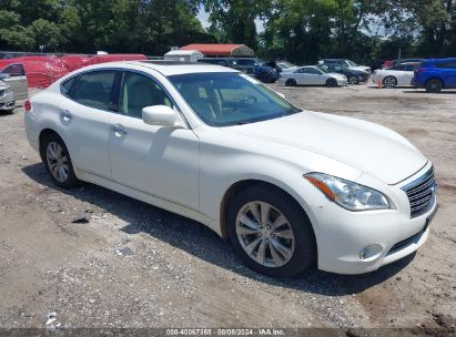 2011 INFINITI M56X White  Gasoline JN1AY1AR6BM570681 photo #1