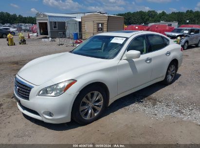 2011 INFINITI M56X White  Gasoline JN1AY1AR6BM570681 photo #3