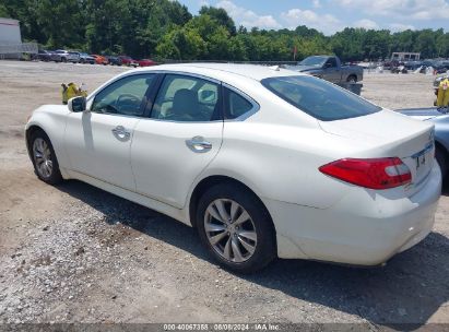 2011 INFINITI M56X White  Gasoline JN1AY1AR6BM570681 photo #4