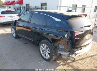 2020 ACURA RDX STANDARD Black  Gasoline 5J8TC1H37LL006813 photo #4