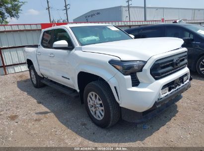 2024 TOYOTA TACOMA SR5 White  Gasoline 3TYKB5FN4RT004733 photo #1