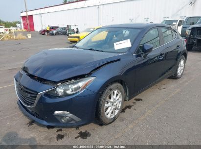 2015 MAZDA MAZDA3 I TOURING Blue  Gasoline JM1BM1L78F1264954 photo #3