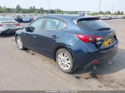 2015 MAZDA MAZDA3 I TOURING Blue  Gasoline JM1BM1L78F1264954 photo #4