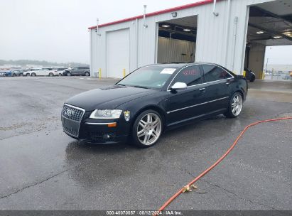 2007 AUDI S8 5.2 Black  Gasoline WAUPN44E07N009322 photo #3