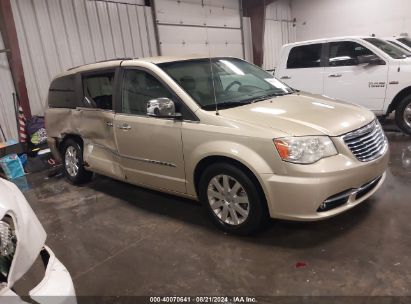 2012 CHRYSLER TOWN & COUNTRY TOURING-L Gold  Flexible Fuel 2C4RC1CG4CR118222 photo #1