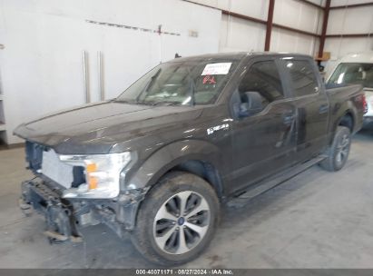 2020 FORD F-150 XL Gray  Gasoline 1FTEW1EP2LKD77308 photo #3