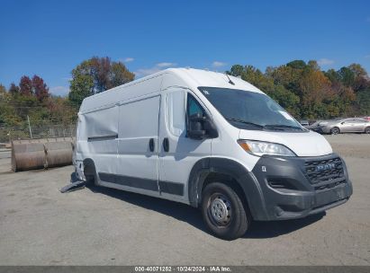 2023 RAM PROMASTER 2500 HIGH ROOF 159 WB White  Flexible Fuel 3C6LRVDG0PE578759 photo #1