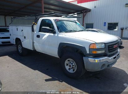 2007 GMC SIERRA C3500 White  Gasoline 1GDHC34U47E149108 photo #1