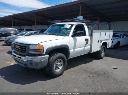 2007 GMC SIERRA C3500 White  Gasoline 1GDHC34U47E149108 photo #3