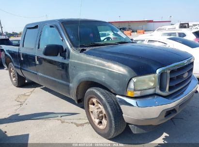 2004 FORD F-250 LARIAT/XL/XLT Black  Gasoline 1FTNW20L84EA82725 photo #1