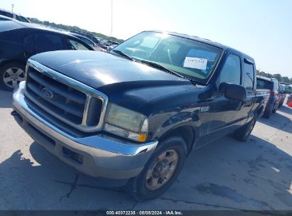 2004 FORD F-250 LARIAT/XL/XLT Black  Gasoline 1FTNW20L84EA82725 photo #3